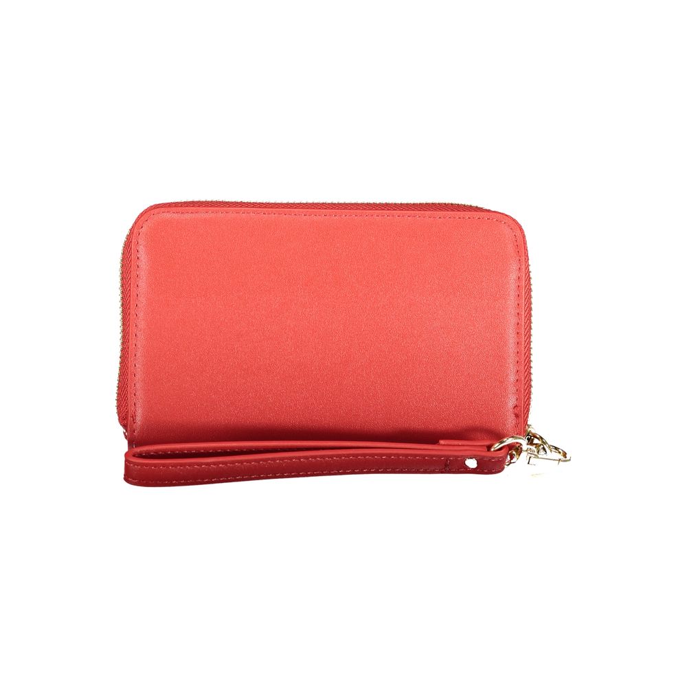 Rosso Poliuretano Women Wallet
