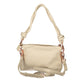 Beige Polyurethane Women Handbag