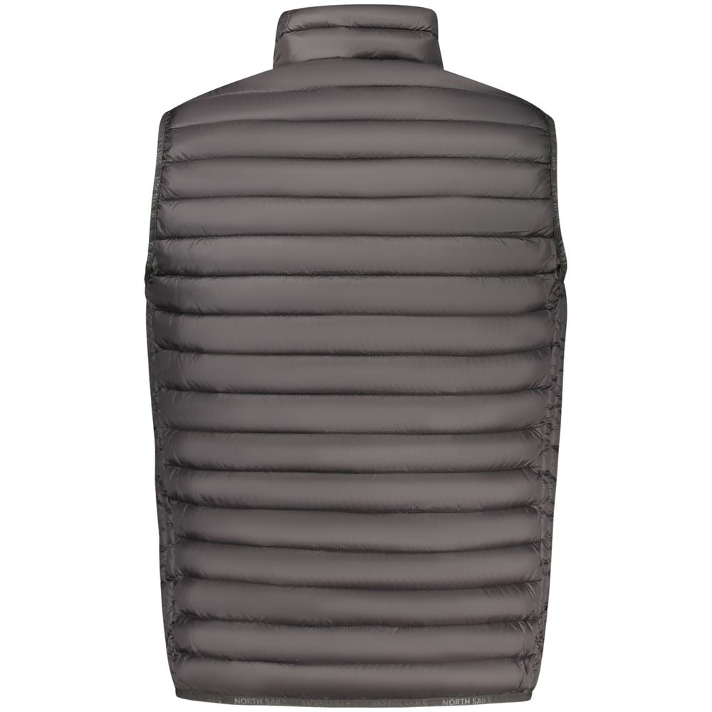 Black Polyamide Men's Jacket