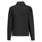 Black Cotton Women Sweatshirt