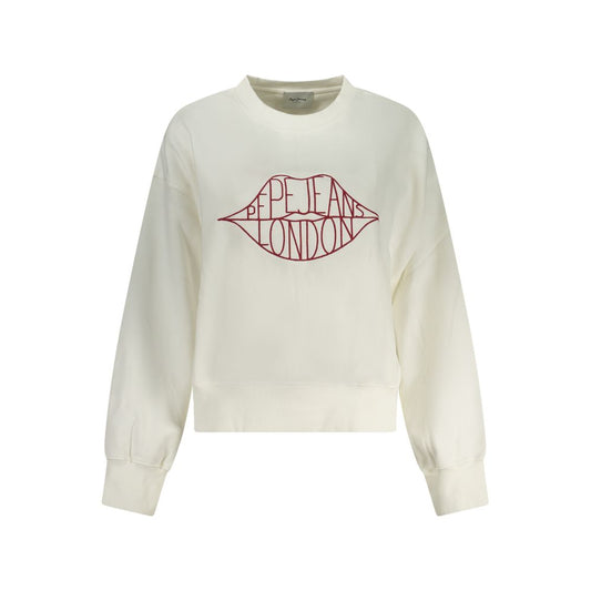 Bianco Cotton Womens Sweatshirt