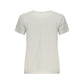 White Cotton Women T-Shirt