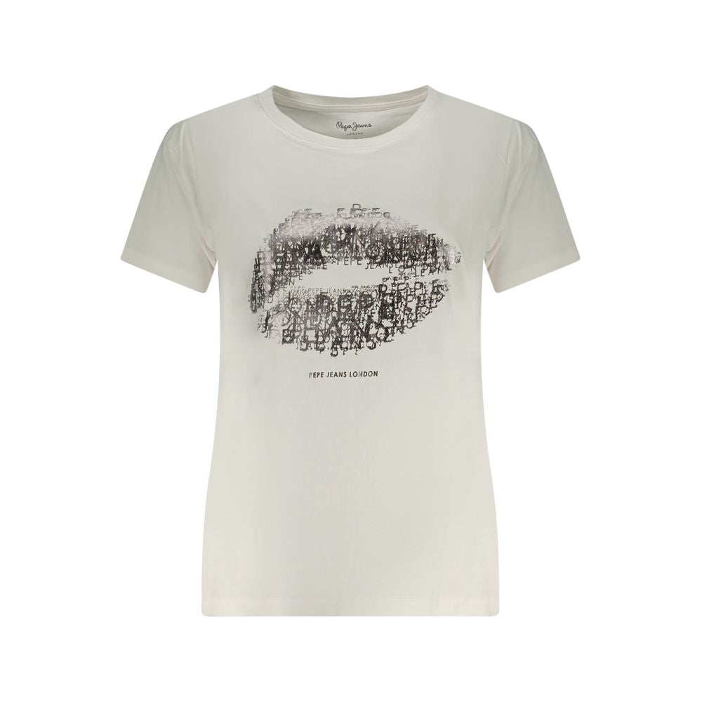 Bianco Cotton Women T-Shirt