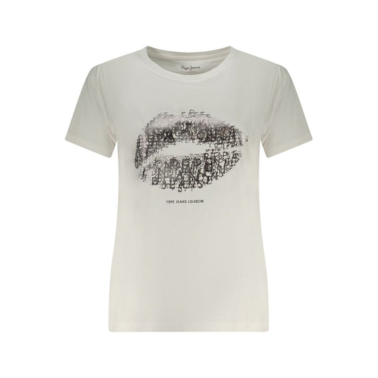 Bianco Cotton Women T-Shirt