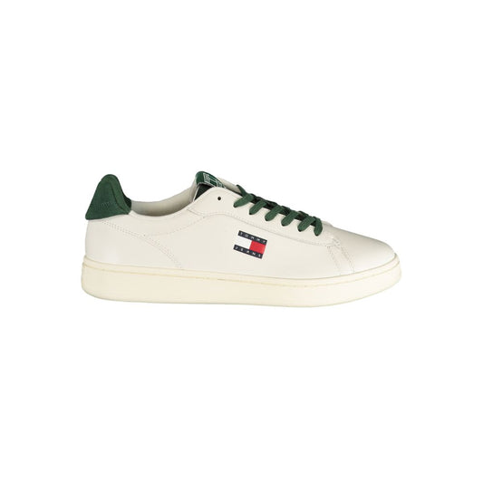Bianco Polyurethane Men Sneaker