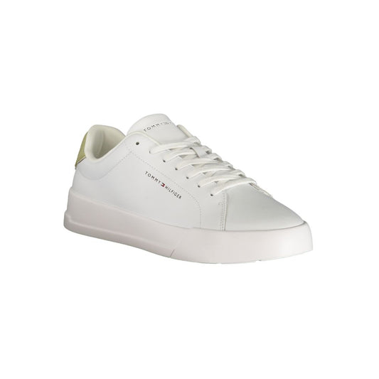 Bianco Polyurethane Men Sneaker