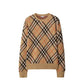 Brown Elastane Sweatshirt