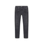 Black Cotton Skinny Jeans