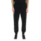 Black Cotton Athletic Pants