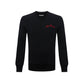 Black Cotton Sweatshirt