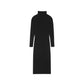 Black Cashmere Casual Dress