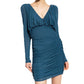 Blue Copper Casual Dress