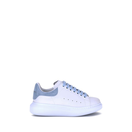 Light Blue Calf Leather Bos Taurus Platform Sneakers