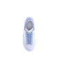 Light Blue Calf Leather Bos Taurus Platform Sneakers