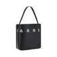 Black Calf Leather Bos Taurus Shoulder Bag