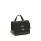 Black Calf Leather Bos Taurus Handbag
