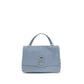 Light Blue Calf Leather Bos Taurus Handbag