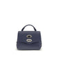 Blue Calf Leather Bos Taurus Shoulder Bag