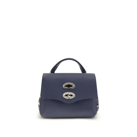 Blue Calf Leather Bos Taurus Shoulder Bag
