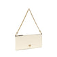 White Calf Leather Bos Taurus Shoulder Bag