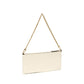 White Calf Leather Bos Taurus Shoulder Bag