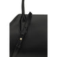 Black Other Fibres Shoulder Bag