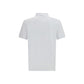 White Cotton Polo Shirt