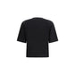 Black Cotton T-Shirt