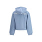 Light Blue Cotton Sweatshirt
