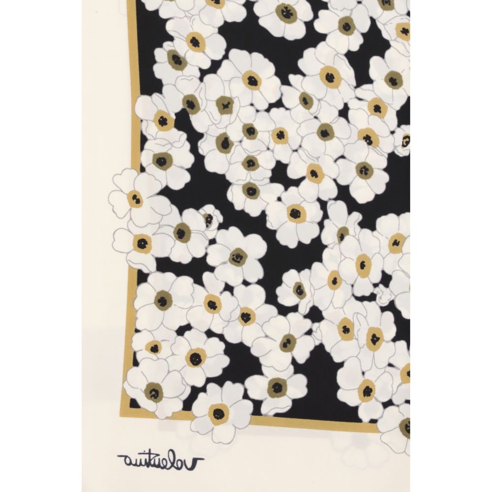 Multicolor Silk Scarf