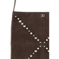 Brown Suede Leather Shoulder Bag