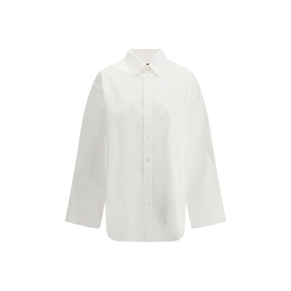 White Cotton Dress Shirt