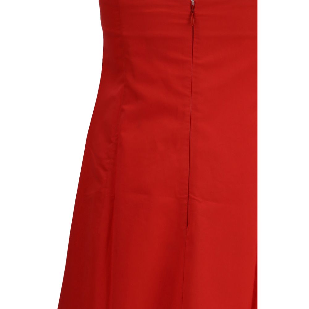 Multicolor Cotton Long Dress