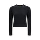Black Wool Sweatshirt