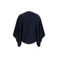 Blue Polyester Sweatshirt