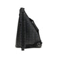 Black Fabric Shoulder Bag