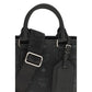 Black Fabric Shoulder Bag