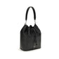 Black Calf Leather Bos Taurus Backet Bag
