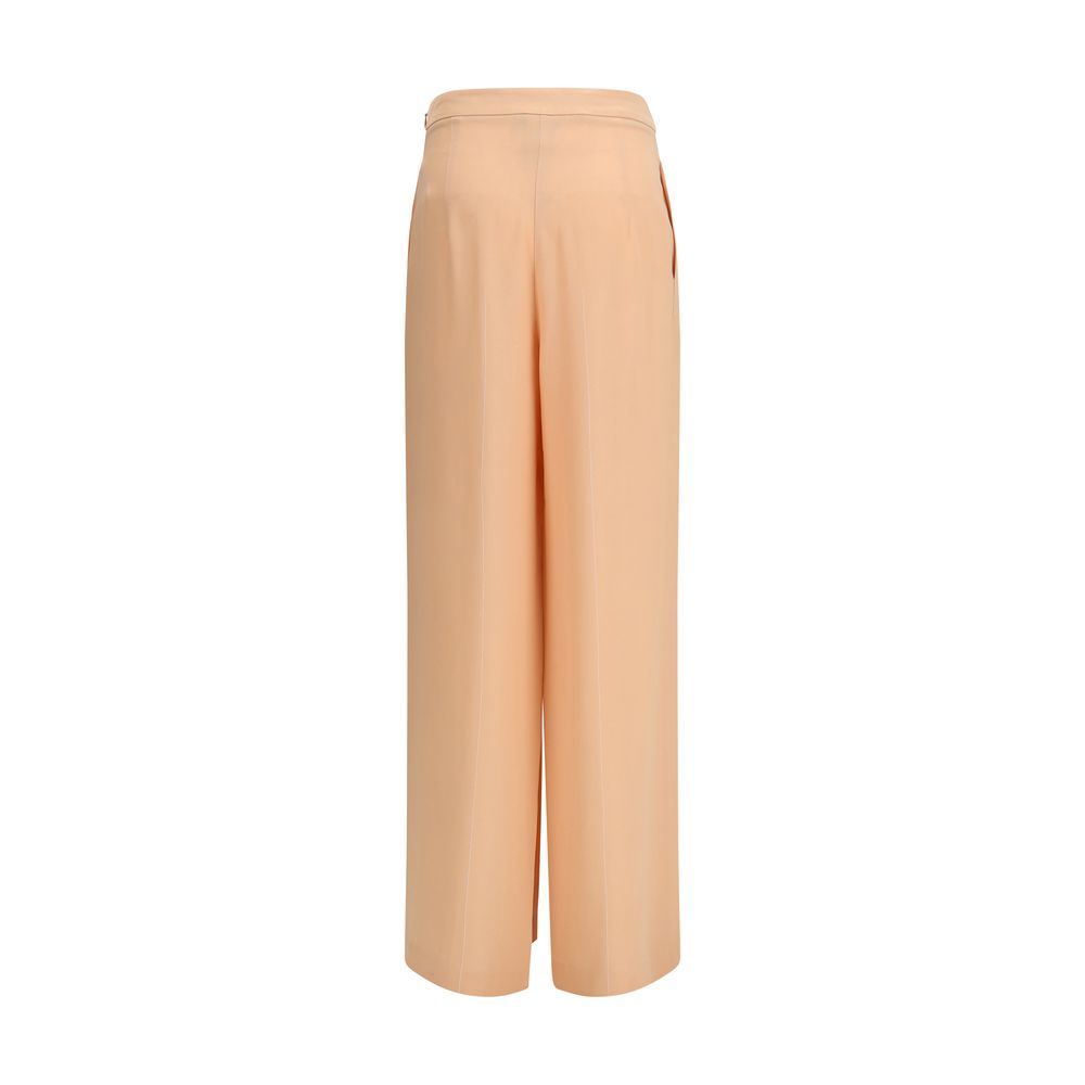 Multicolor Viscose Casual Pants