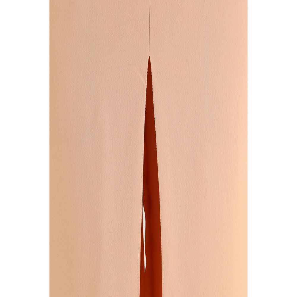 Multicolor Viscose Casual Pants