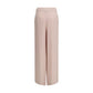Beige Acetate Casual Pants