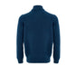 Blue Wool Turtleneck