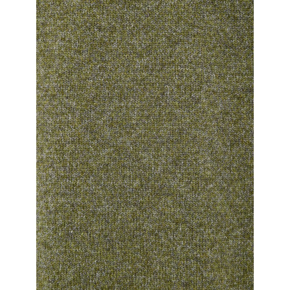 Green Wool Turtleneck