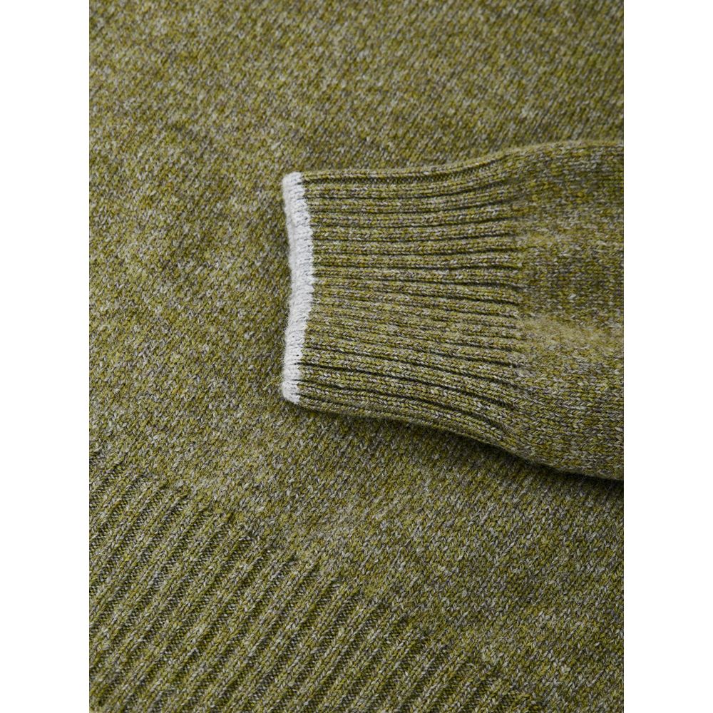 Green Wool Turtleneck