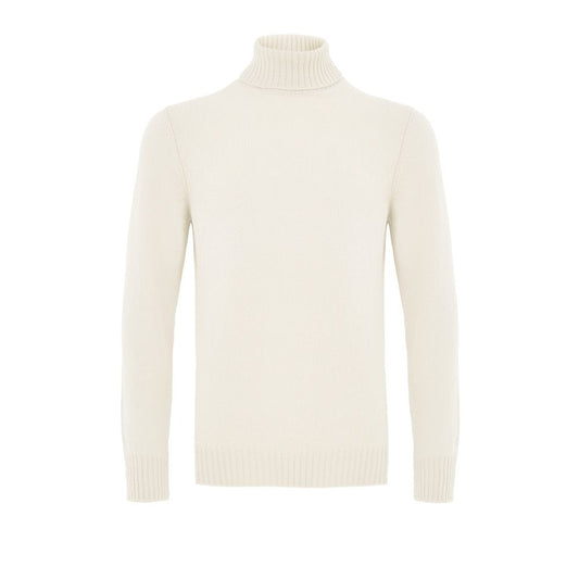 White Wool Turtleneck
