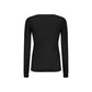 Black Virgin Wool Sweatshirt
