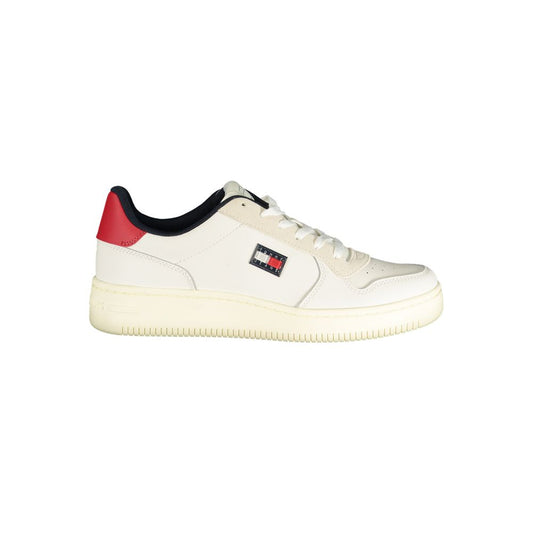 Bianco Poliuretano Uomo Sneaker