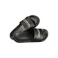 Black Polyurethane Men Slipper