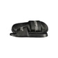 Black Polyurethane Men Slipper