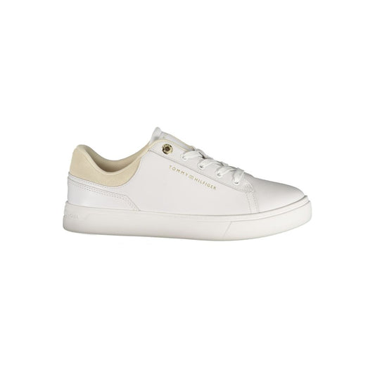 Bianco Poliuretano Donna Sneaker